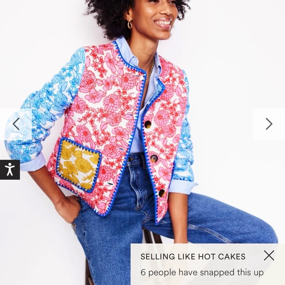 Boden Jackets & Blazers - Boden Quilted Chelsea coat